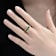Emerald Color CZ Channel-Set Band Ring In 14K Gold Over Sterling Silver