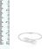 9.5-10mm White Cultured Freshwater Pearl Silver  Bracelet