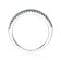 Sapphire Color CZ Channel-Set Band Ring In Sterling Silver