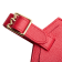 Mimi Red Luggage Tag