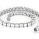 Classic CZ Tennis Bracelet In Sterling Silver