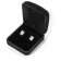 White Cubic Zirconia 14k White Gold Studs With Velvet Gift Box 0.50ctw
