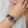 Ladies Charles Hubert Black Ceramic Multifunction 40mm Watch