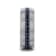 AVIATOR Domed Brushed Titanium Men's Wedding Band with Black Sapphire
Stones Inlay 8mm