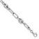 Rhodium Over Sterling Silver 7-inch with 1-inch Extension Fancy Link Bracelet