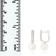 White Cultured Akoya Pearl 14k White Gold Earrings 7-7.5mm