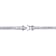 Pink And White CZ Tennis Bracelet In Sterling Silver