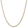 14K Yellow Gold 3mm Flat Figaro Chain Necklace