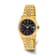 Men's Charles Hubert IP-plated Black Dial Watch