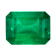Zambian Emerald 8x6mm Emerald Cut 1.49ct