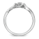 Rhodium Over 14K White Gold First Promise Diamond Promise/Engagement
Ring 0.04ctw