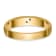 14K Yellow Gold AA Quality Ladies Wedding Band