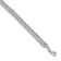 14K White Gold Lab Grown Diamond VS/SI GH with 1 Inch Extension Fancy Bracelet
