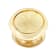 Sand Dollar Ring In Gold-Tone