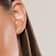 14k Yellow Gold Initial Earrings -L