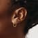14K Yellow Gold Endless Hoop Earrings