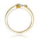 CZ Pave Band Ring In 14K Gold Over Sterling Silver