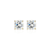 Square Cushion Cut Moissanite 14k Yellow Gold Over Silver Stud Earrings
2.20ctw DEW