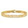 14K Yellow Gold Polished Fancy Link Bracelet