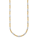14K Two-tone Diamond-cut Beaded 18-inch Necklace