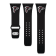 Gametime Atlanta Falcons Black Silicone Band fits Apple Watch (38/40mm
M/L). Watch not included.