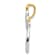 10k Yellow Gold and 10k White Gold Diamond Cross Chain Slide Pendant