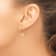 14K Yellow Gold 5-6mm White Semi-round Freshwater Cultured Pearl
Polished Hoop Earrings