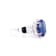 4.84 Ctw Blue Sapphire and 0.60 Ctw White Diamond Ring in 14K WG