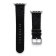 Gametime MLB Toronto Blue Jays Black Leather Apple Watch Band (42/44mm
M/L). Watch not included.