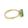 1.29 Ctw Emerald Ring in 14K YG