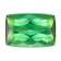 Bluish Green Tourmaline 9.5x6.4mm Cushion 2.03ct