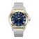 Oceanaut Women's Rayonner Blue Dial, Yellow Bezel, Stainless Steel Watch