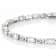 White Zircon Tennis Bracelet In Sterling Silver 5.56ctw