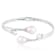 8-8.5mm White Cultured Freshwater Pearl Silver  Bracelet