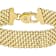 Bismark Link Bracelet In 18K Gold Over Bronze