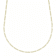 14k Gold 2mm Figaro Hollow Chain Necklace