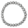 Rhodium Over Sterling Silver 7-8mm Gray Freshwater Pearl Earring
Bracelet Necklace Set