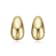 San Marco Rain Drop Earrings In 14K Gold Over Brass