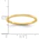 14K Yellow Gold 1.2mm Criss-Cross Pattern Stackable Expressions Band