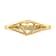 14K Yellow Gold Heart Baby Ring