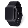 Gametime NHL Colorado Avalanche Black Leather Apple Watch Band (38/40mm
S/M). Watch not included.