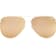Quay High Key Mini Gold Aviator Frame / Gold Lenses Sunglasses