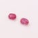 Ruby Unheated 6x4mm Oval Matched Pair 1.20ctw