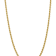 14k Yellow Gold 5mm Solid Rope 24 Inch Chain