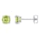 Peridot 14K White Gold Earrings 1.12ctw
