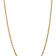 14k Yellow Gold 4mm Solid Diamond-Cut Quadruple Rope Chain