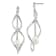 Rhodium Over Sterling Silver 7-8mm White Rice Freshwater Cultured Pearl
Dangle Earring