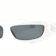 Versace White / Dark Gray Lenses Sunglasses