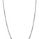 Rhodium Over 14k White Gold 4mm Solid Diamond-Cut Quadruple Rope 24 Inch Chain