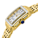Mother-Of-Pearl Dial Bracelet Watch In Yellow Gold Tone Stainless Steel